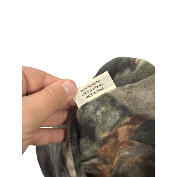 Browning Fleece Camo Neck Gaiter Hunting Cold Winter One Size - Picture 3 of 4